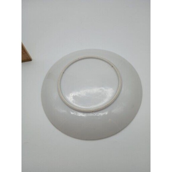 Hand Painted Signed Y. Funabashi Floral Gold Trim 8” Salad Lunch Decor Plate - Picture 7 of 7